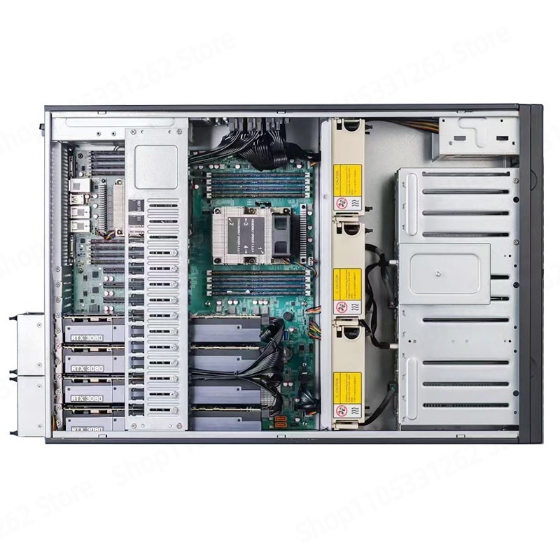 8049ETX-8 Tower Server Chassis - огляд і ціна 8 Gpu 4U Server Chassis